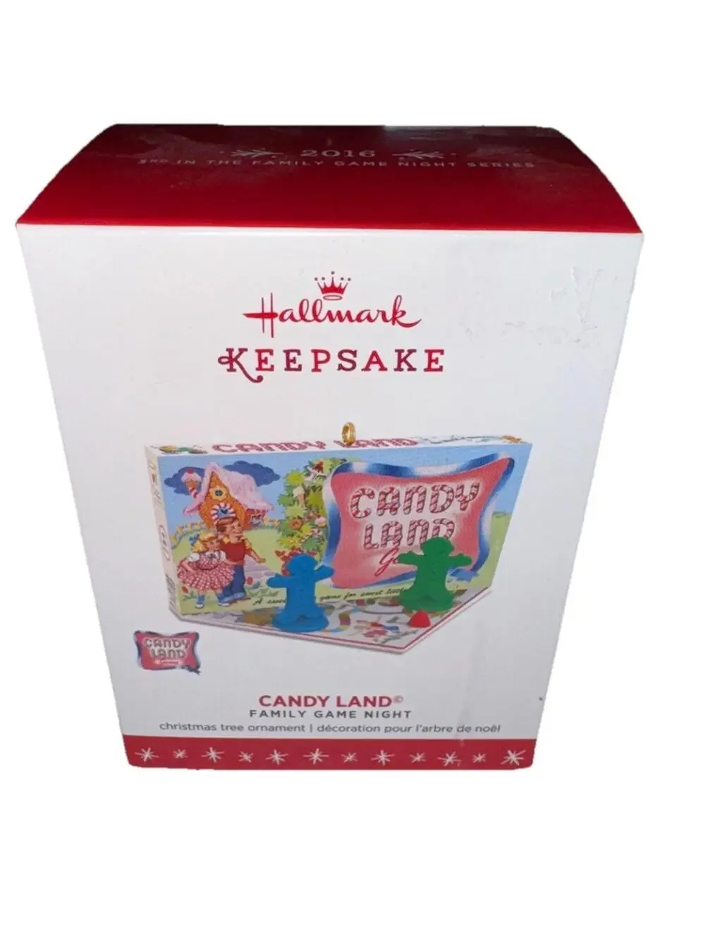 Hallmark Keepsake CANDY LAND Ornament Family Game Night 3rd in Series 2016